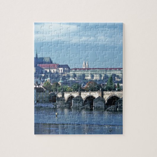 Pont Charles Château de Prague Jigsaw Puzzle (Vertical)