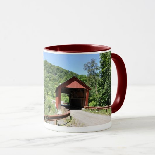 Pont couvert Braley - Mug (Devant droit)