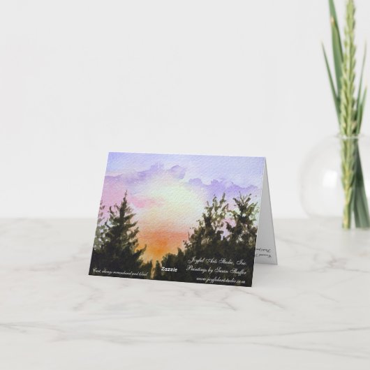 Pont couvert dans la carte de note de la (Dos)