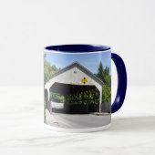 Pont couvert de la gorge de Quechee - Mug (Devant droit)