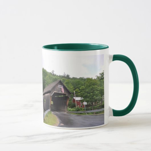 Pont couvert de terriers - tasse (Droite)