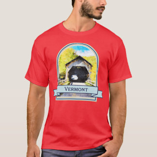 Pont couvert du Vermont TShirt