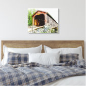 Pont couvert — Impression d'art en toile (Insitu(Chambre))