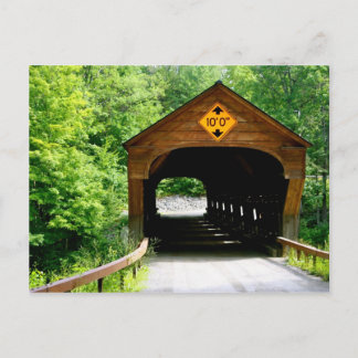 Pont couvert New Hampshire de carte postale
