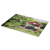Pont couvert Planche à découper en verre (Coin)