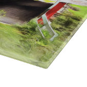Pont couvert Planche à découper en verre (Coin)