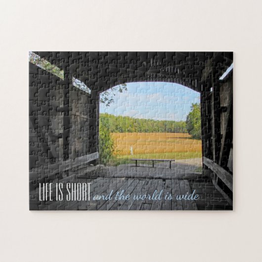 Pont couvert Puzzle (Horizontal)