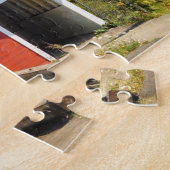 PONT COUVERT ROUGE JIGSAW PUZZLE (Côté)