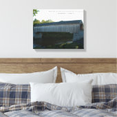Pont couvert sur toile (Insitu(Chambre))