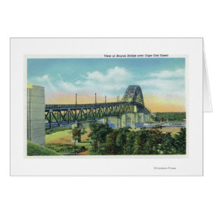 Pont de Bourne au-dessus de vue de canal de Cape