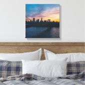 Pont de Brooklyn Coucher de soleil Toile Murale - (Insitu(Chambre))