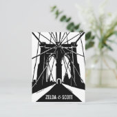 Pont de Brooklyn | Enregistrer la carte postale Da (Debout devant)