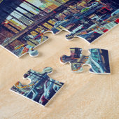 Pont de Brooklyn New York Puzzle (Côté)