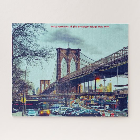 Pont de Brooklyn New York. Puzzle (Horizontal)