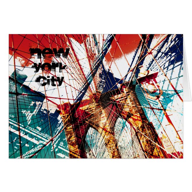 Pont de Brooklyn, NYC (Devant horizontal)