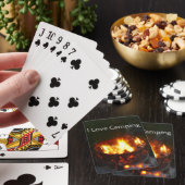 Pont De Camping De Cartes De Jeu (In Situ)