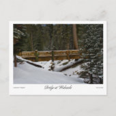 Pont de la carte postale Wuksachi (Devant)