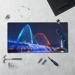 Pont de la fontaine arc-en-ciel sud-coréen