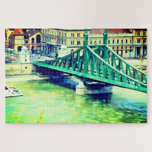 Pont de la Liberté - Budapest - Puzzle (Horizontal)