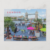 Pont de la Tour de Londres en vue estivale carte p (Devant)