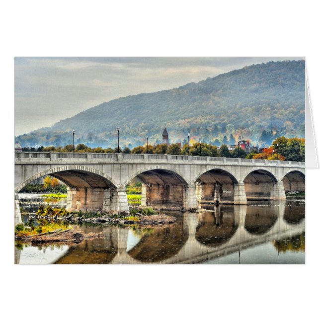 Pont de marche Corning NY (Devant horizontal)