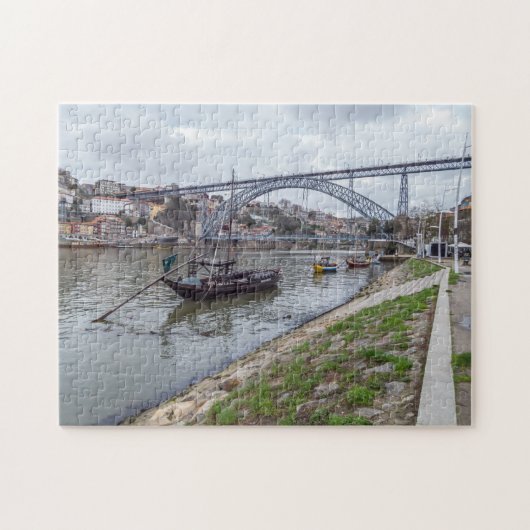 Pont de Porto et puzzle de bateau (Horizontal)
