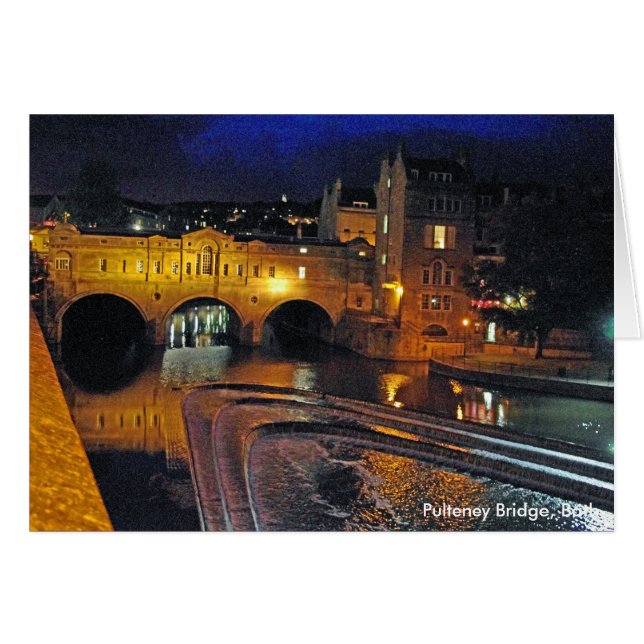 Pont de Pulteney, Bath (Devant horizontal)