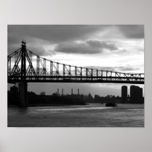 Pont de Queensboro 15 x 11 affiche - aucune