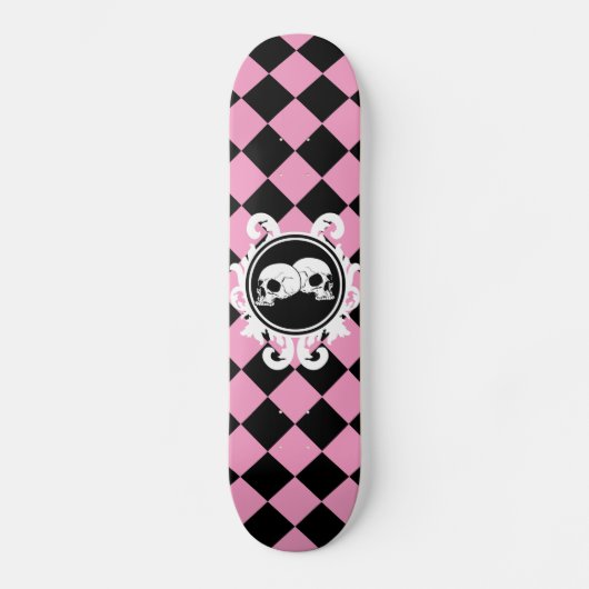 Pont De Skateboard De Begird Ebony (Pink) (Recto)