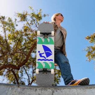 PONT DE SKATEBOARD DE SURFER VENT