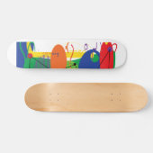 pont de skateboard de ville Abstrait (Horz)