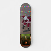 PONT DE SKATEBOARD SANTA CLAUS CHRISTMAS (Devant)