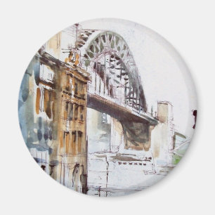 Pont de Tyne de doyen Street Magnet