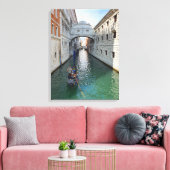 Pont de Venise de vues impression de toile (Insitu(Salon))