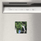 Pont Des Fleurs Shelburne Falls MA Magnet (In Situ (Lave-vaisselle))