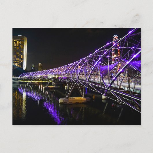 Pont d'hélice, Singapour - carte postale (Devant)