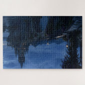 Pont du Château au Clair de Lune Puzzle (Horizontal)