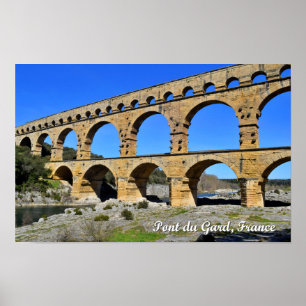 Pont du Gard Brug Frankrijk Foto 97 Poster