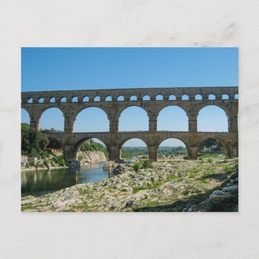 Pont du Gard, France - Carte postale (Devant)