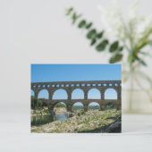 Pont du Gard, Frankrijk - Briefkaart (Staand voorkant)