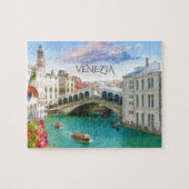 Pont du Rialto à Venise| Puzzle Vénétie, Italie (Horizontal)