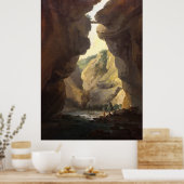 Pont Et Gorges De La Rivière Dala (1777) Affiche (Cuisine)