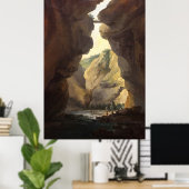 Pont Et Gorges De La Rivière Dala (1777) Affiche (Bureau à domicile)