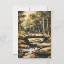Pont forestier - 4 cartes