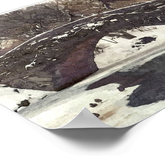 PONT GAPSTOW DANS CENTRAL PARK DANS HITER POSTER (Coin)