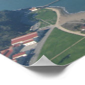 Pont Golden Gate avec Zeppelin Poster (Coin)