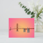 Pont Golden Gate : modèle 3D : Carte postale (Debout devant)