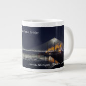 Pont Gordie Howe Jumbo mug (Devant droit)