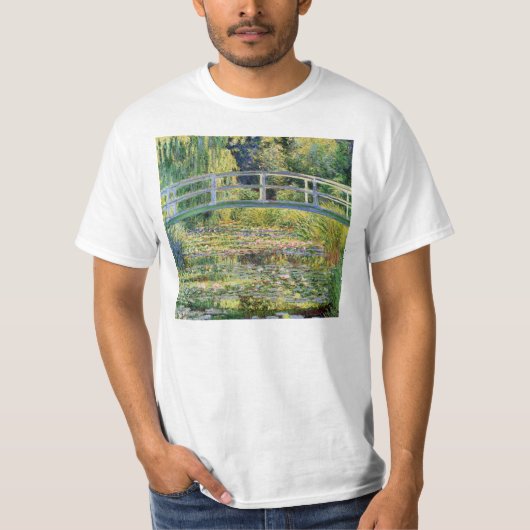 Pont japonais de Monet avec le T-shirt de (Devant)
