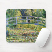Pont japonais de Monet avec le tapis de souris de (Avec souris)